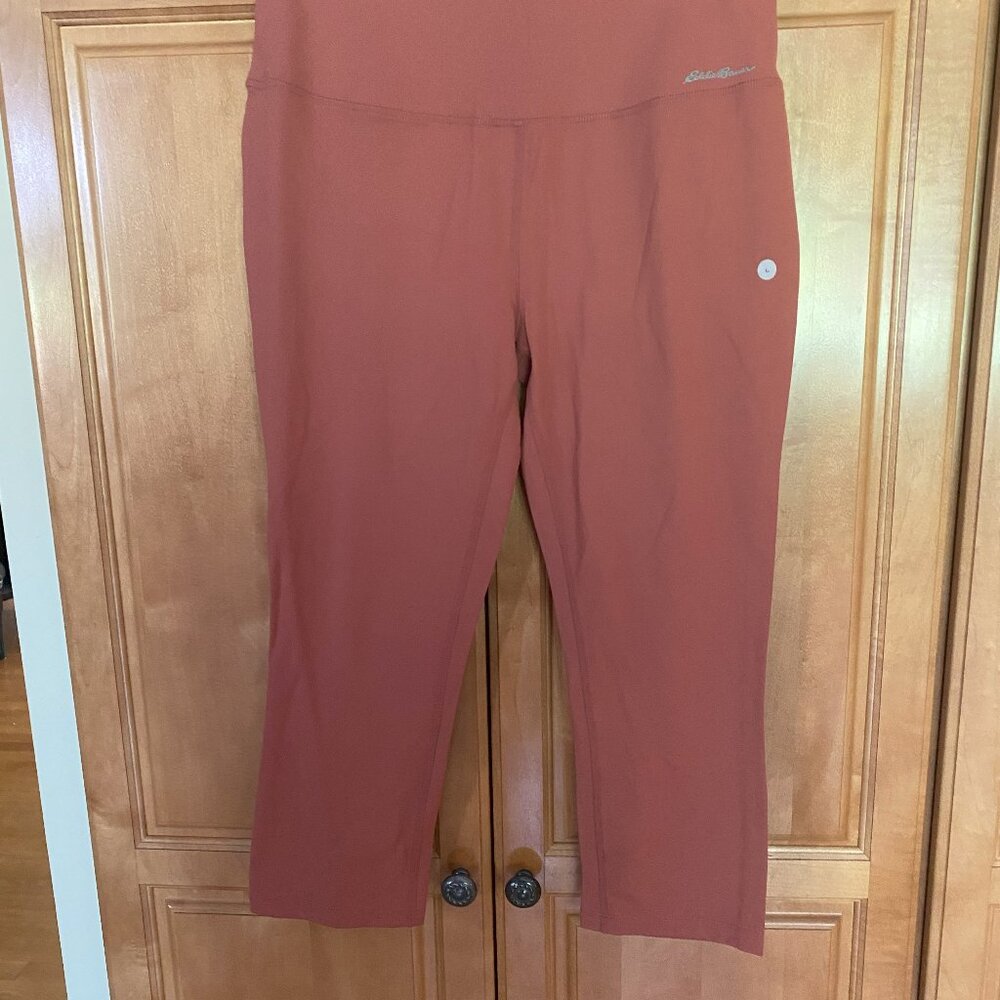 NWT Eddie Bauer Large Salmon Leggings